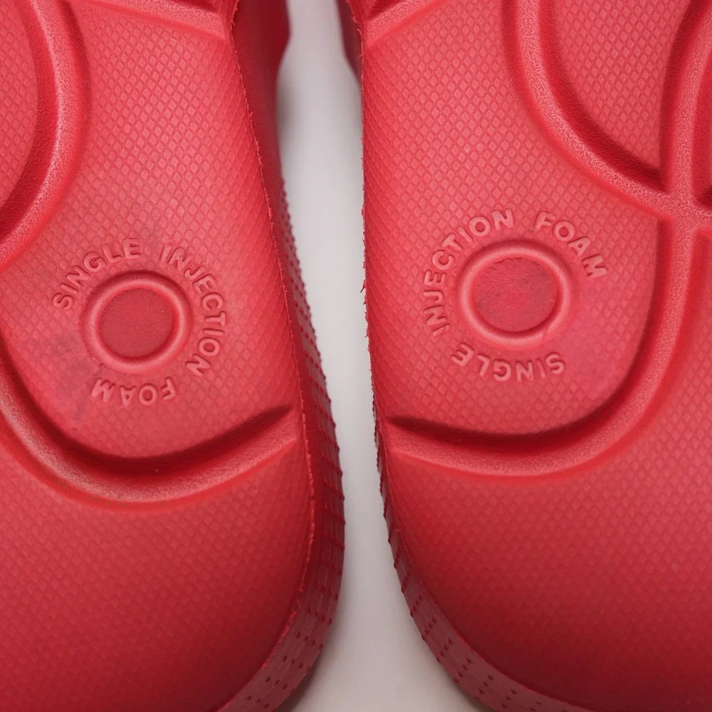Jordan Red Slide Sandals Mens 11 Slip On Foam Pool Beach Casual
